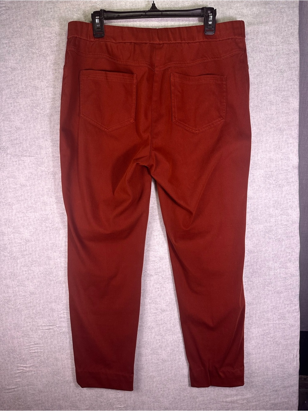 Ruby Rd. Rust Cropped Ankle Pants Size Large - Picture 2 of 6
